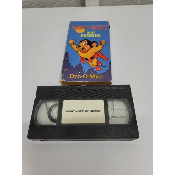Cartoon Classics Mighty Mouse VHS Video VCR Tape Elmer Fudd 4 Episodes Tested! - Picture 3 of 3